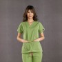 Dr. Greys Modeli Fıstık Yeşili Hemşire Forması